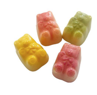 DELICE BEERTJES PASTEL ASSORTIES 1,85 KG