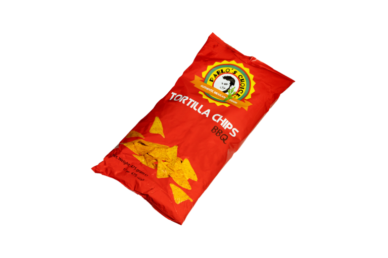 LA STREETFOOD TORTILLA CHIPS BARBEQUE PABLO'S CHOICE 12 X 475 GR