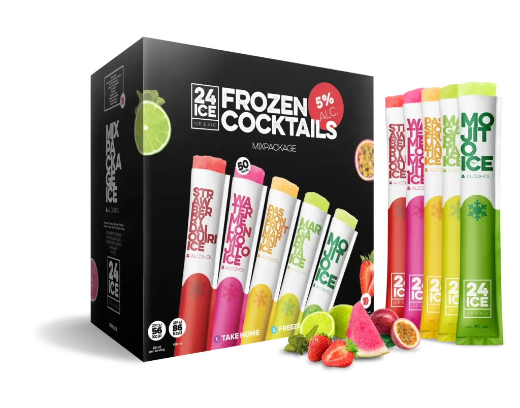 24 ICE PACK 50 STICKS 5% ALC