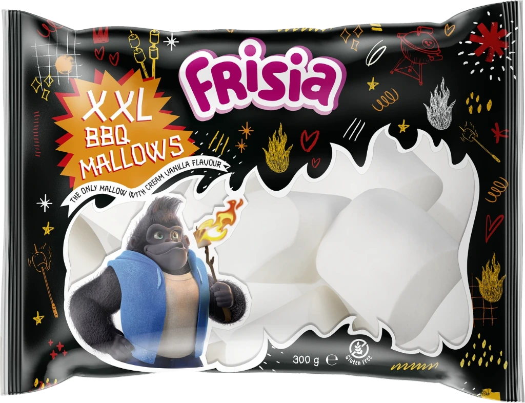 ASTRA MEGA BBQ MALLOWS 10 X 275GR