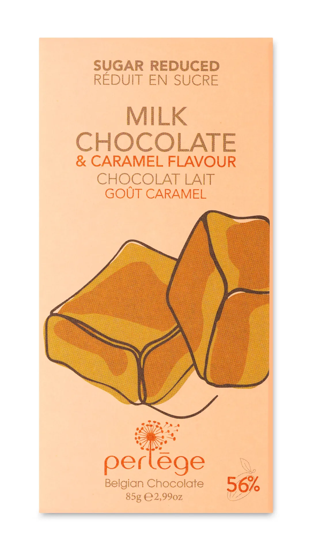 PERLEGE TABLET LAIT CARAMEL 12X85GR