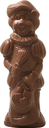 DELICE PIET 18CM DONKERE MELK 95GR - 10ST