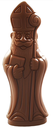 DELICE SINT MET STAF EN BOEK 18,5CM DONKERE MELK 120GR - 8ST