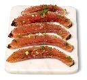 QUIQUATER GECARAMELISEERDE ZALM 1,5KG PRIJS/KG <**> BESTELARTIKEL
