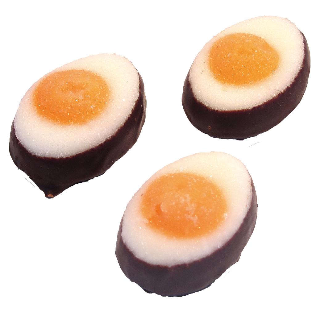 ELJO OEUFS SUR PLAT SUCRE FONDANT CHOCO 3 KG