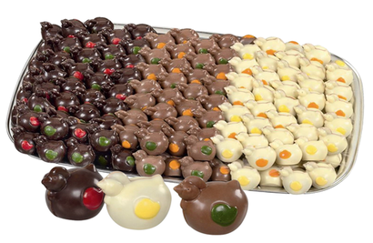 BGL SCHAAL KIPPETJES PRALINÉ MIX 3KG