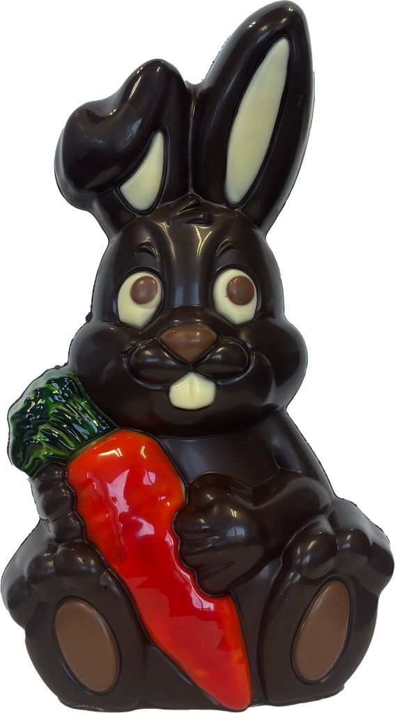 [HPF28] BGL LIÈVRE CÂLIN NOIR 19 CM - 3 PCS