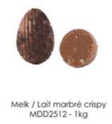 DELICE OVP EITJES MELK/MARBRE (2512) 1KG