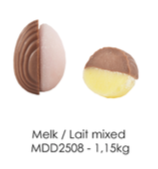 DELICE OVP EITJES MELK/MIX   (2508) 1,15 KG