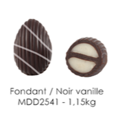 DELICE OVP EITJES FONDANT/VANILLE (2541) 1,15 KG