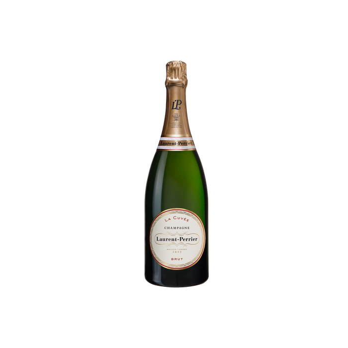 LAURENT PERRIER BRUT 75CL + 2GLAZEN