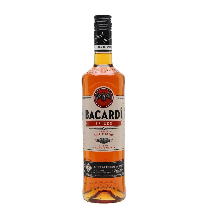 BACARDI SPICED 1 L VOL 35%