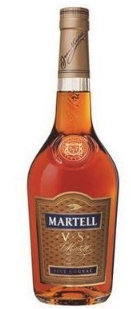 MARTELL VS SINGLE DISTILLERY 40% 1L