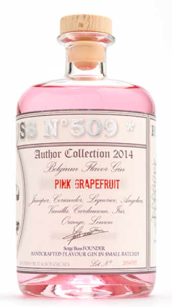 BUSS N 509 PINK GRAPEFRUIT GIN 40% 700ML