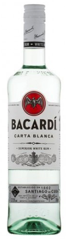 BACARDI 1L WIT 37,5%