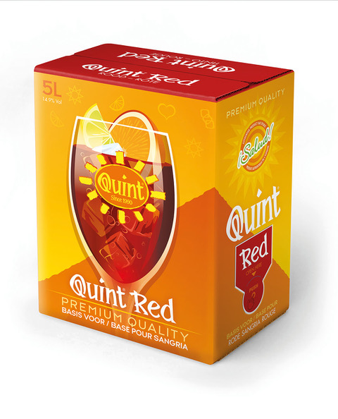 QUINT SANGRIA VAN 'T VAT 5L ROOD BAG IN BOX