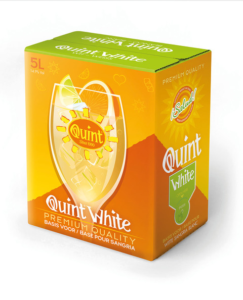 QUINT SANGRIA VAN 'T VAT 5L WIT BAG IN BOX