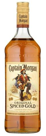 CAPTAIN MORGAN RUM SPICED GOLD 1L