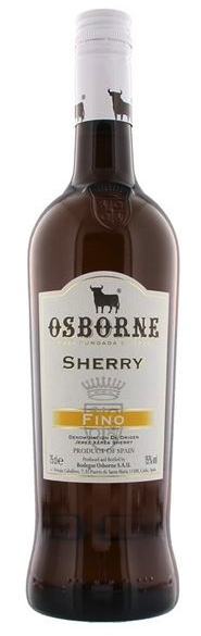 OSBORNE SHERRY PALE DRY 75CL