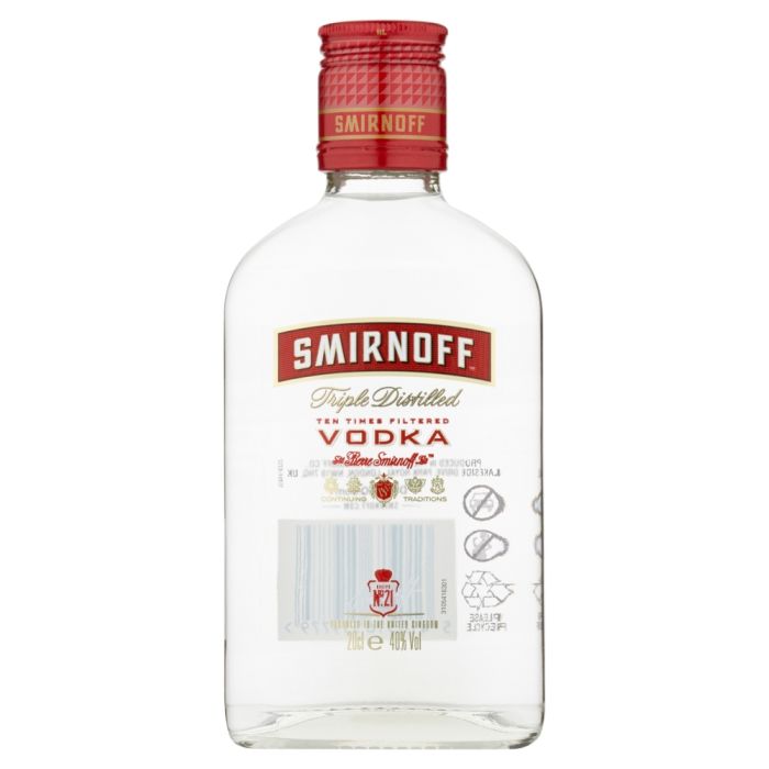 SMIRNOFF 37,50% 20CL X6