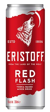 ERISTOFF RED FLASH BLIK MIXED DRINK (5%) 25 CLX24