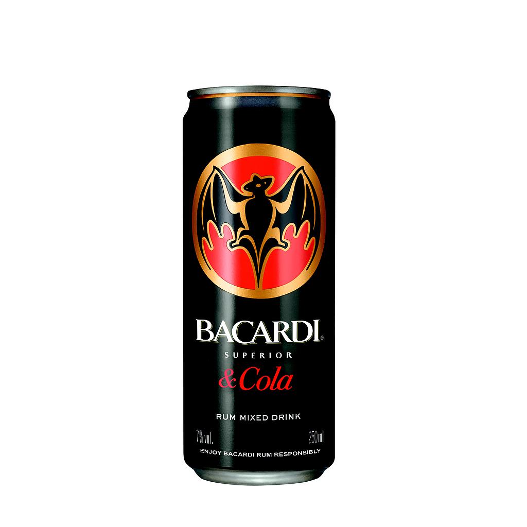 BACARDI COLA BLIK 33 CLX12