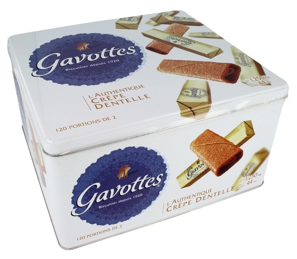 GAVOTTES CREPES DENTELLES 120ST