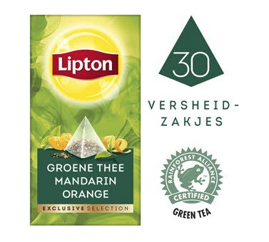 LIPTON EXCLUSIVE TEA MANDARIJN SINAAS 25ST