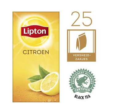 LIPTON FEEL GOOD CITROEN THEE 25ST