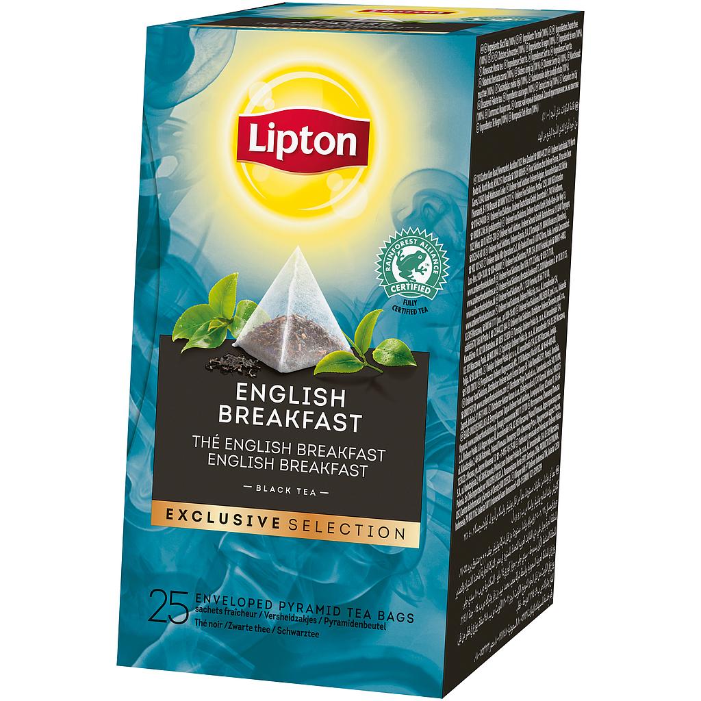 LIPTON EXCLUSIVE TEA ENGLISH BREAKFAST 25ST