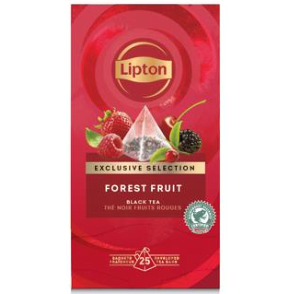 LIPTON EXCLUSIVE TEA FOREST FRUIT 25ST