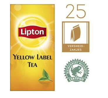 LIPTON FEEL GOOD YELLOW LABEL 25ST