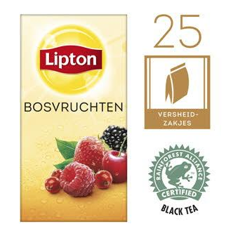 [49124] LIPTON FEEL GOOD BOSVRUCHTENTHEE 25ST