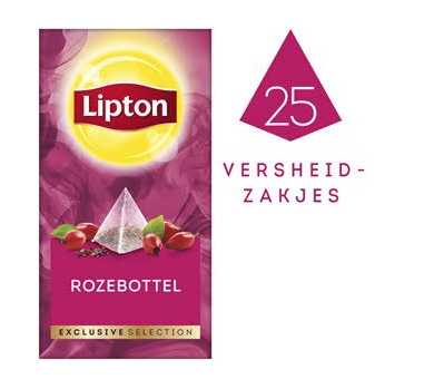 LIPTON EXCLUSIVE TEA ROSESHIP 25ST