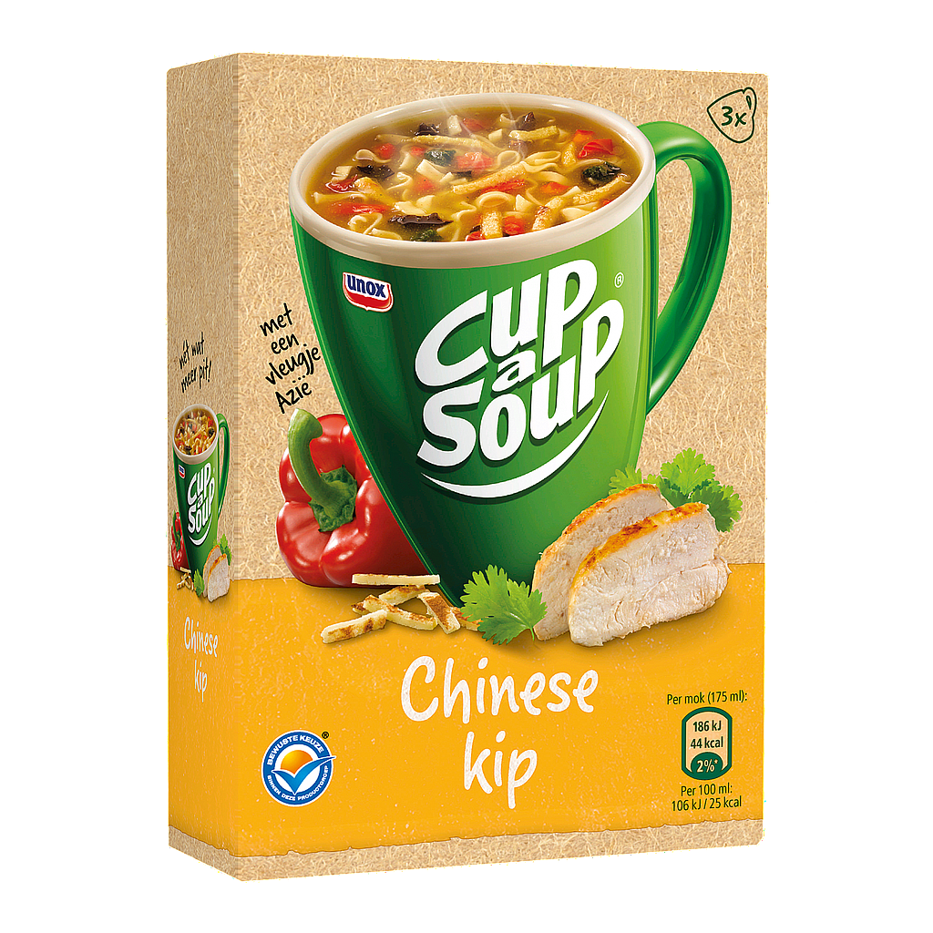 KNORR CUP A SOUP CHINESE KIP 21 X 37GR