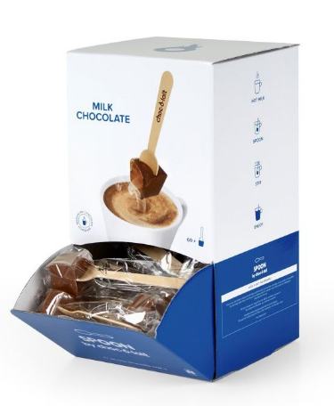 CHOC-O-LAIT SPOON MELK 60 STUKS (BLAUW)