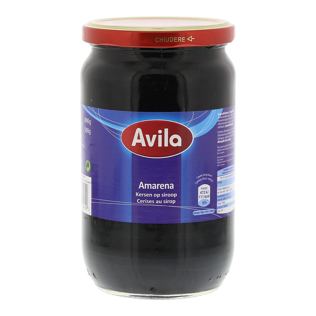 AVILA AMARENA KERSEN 850GR (BOKAAL)