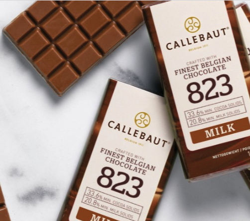 CALLEBAUT MINI TABLETJES MELK 13,5GR - 75ST