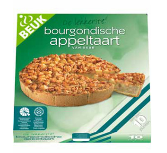 BEUK BOURGONDISCHE APPELTAART 10ST    <*_*> (6)