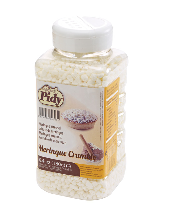 [489.65.006] PIDY MERINGUE CRUMBLE NEUTRAAL-WIT 180GR