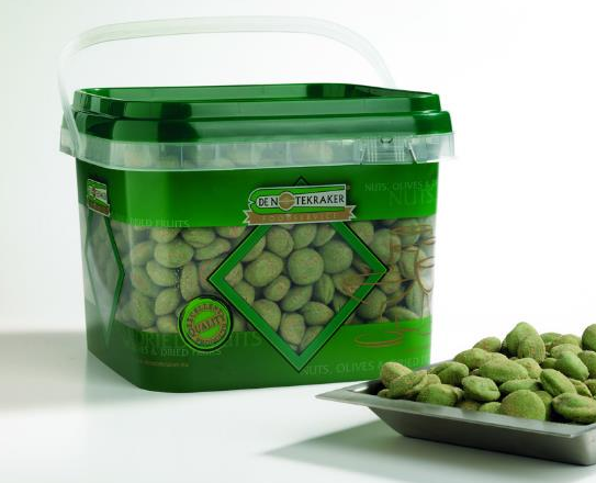 DE NOTEKRAKER WASABI PEANUTS 1.5KG