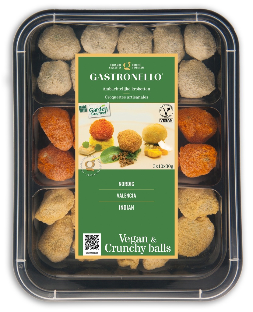 GASTR VEGAN & CRUNCHY BALLS MIX 3X10X30G <*_*>