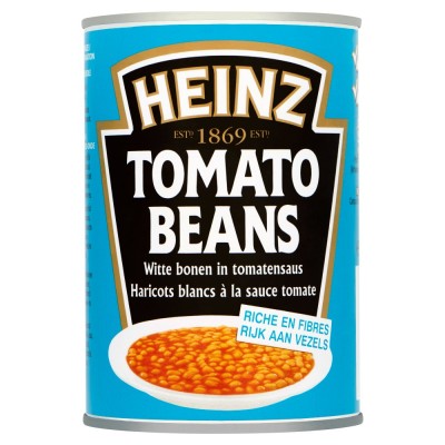 HEINZ WITTE BONEN IN TOMATENSAUS 415GR (12)