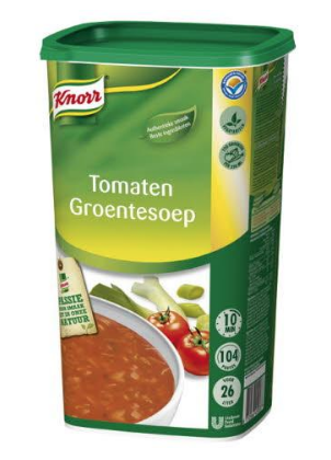 KNORR DAGSOEP TOMATENGROENT 1.43 KG