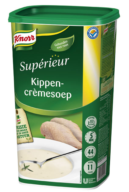 KNORR SUPERIEUR KIPPECREME SOEP 1,1KG