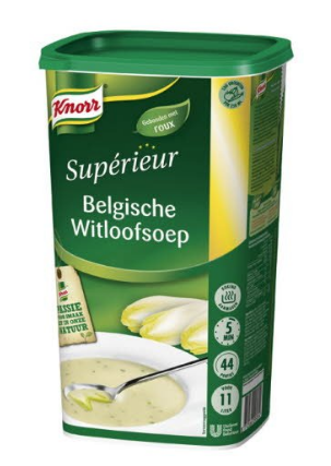 KNORR SUPERIEUR BELG.WITLOFSOEP 1.1 KG