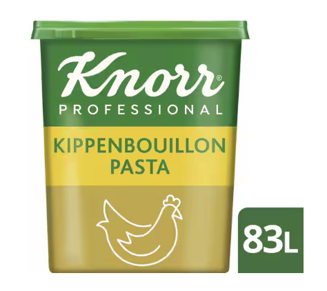 KNORR KIPPEBOUILLONPASTA 1.5 KG