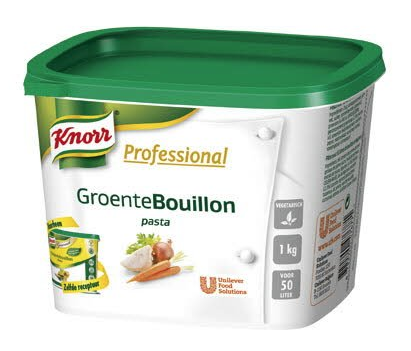 KNORR PROFESSIONAL GROENTEBOUILLON PASTA 1,5KG