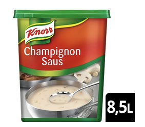 KNORR AFGELEIDE SAUS CHAMPIGNONS 1.1 KG