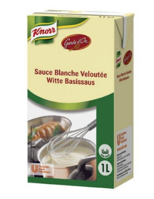 KNORR GARDE DOR WITTE BASISSAUS 1 L